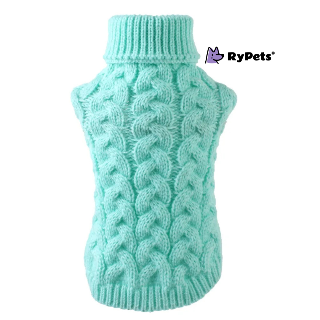 CozyTail Winter Sweater for Small Dogs