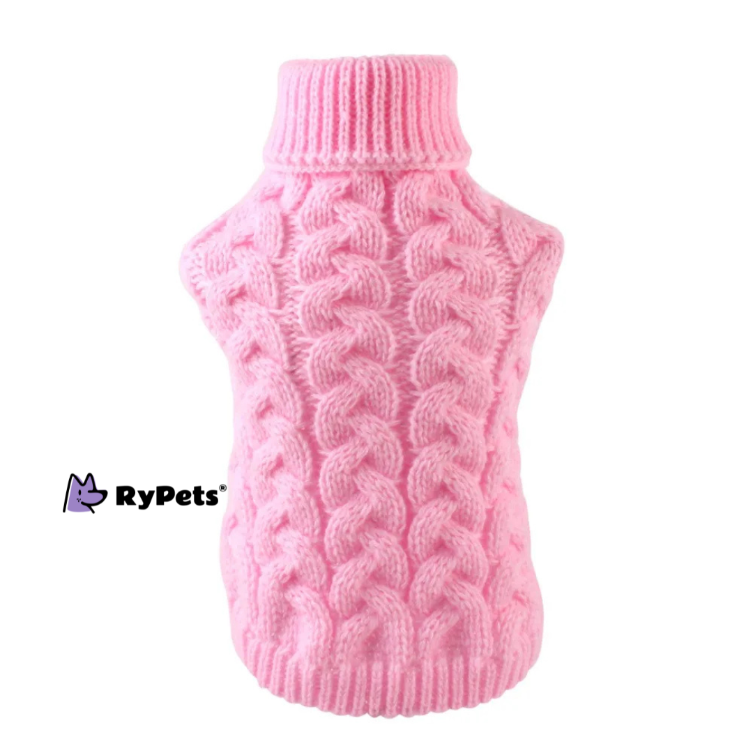 CozyTail Winter Sweater for Small Dogs