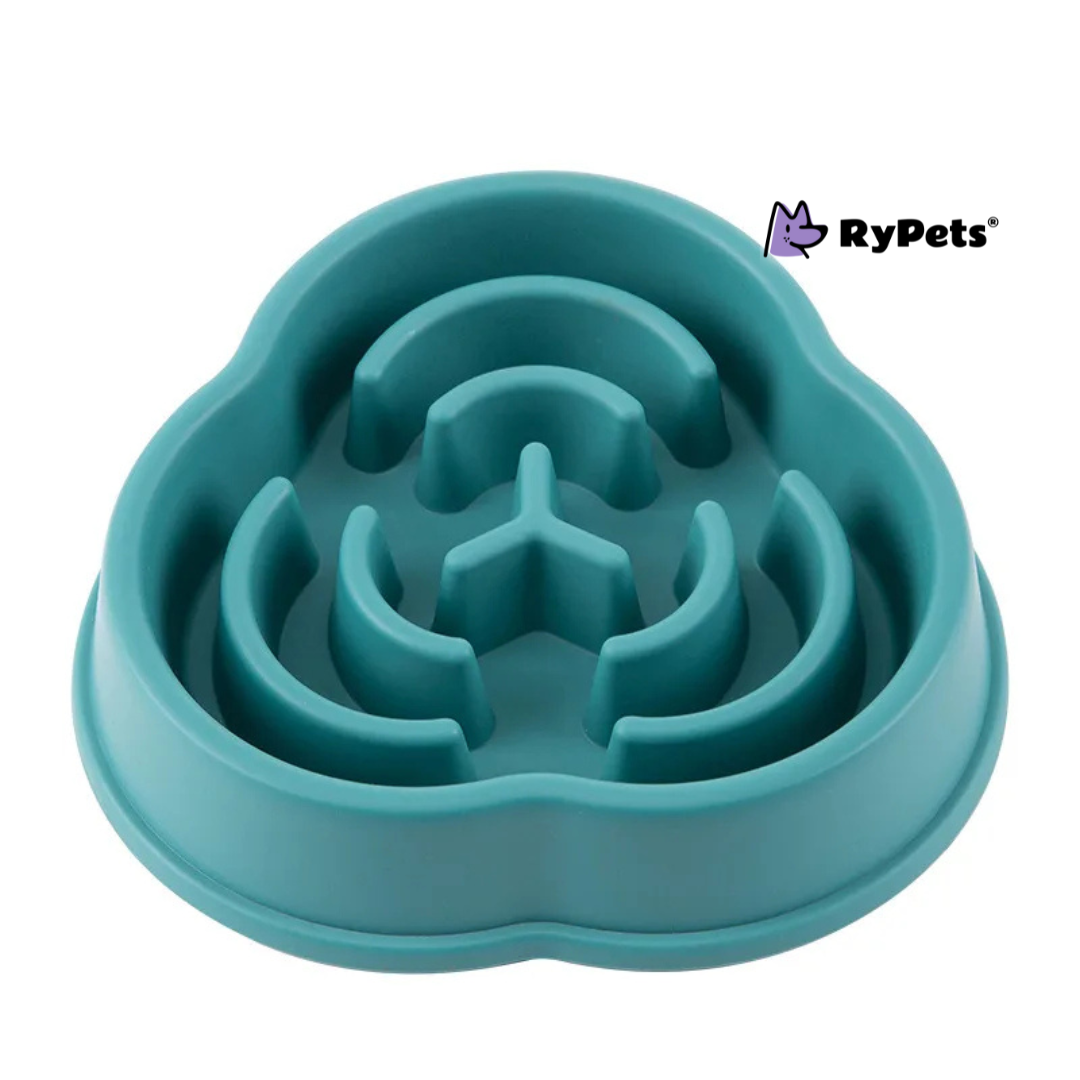 Pet Cat Dog Slow Food Bowl