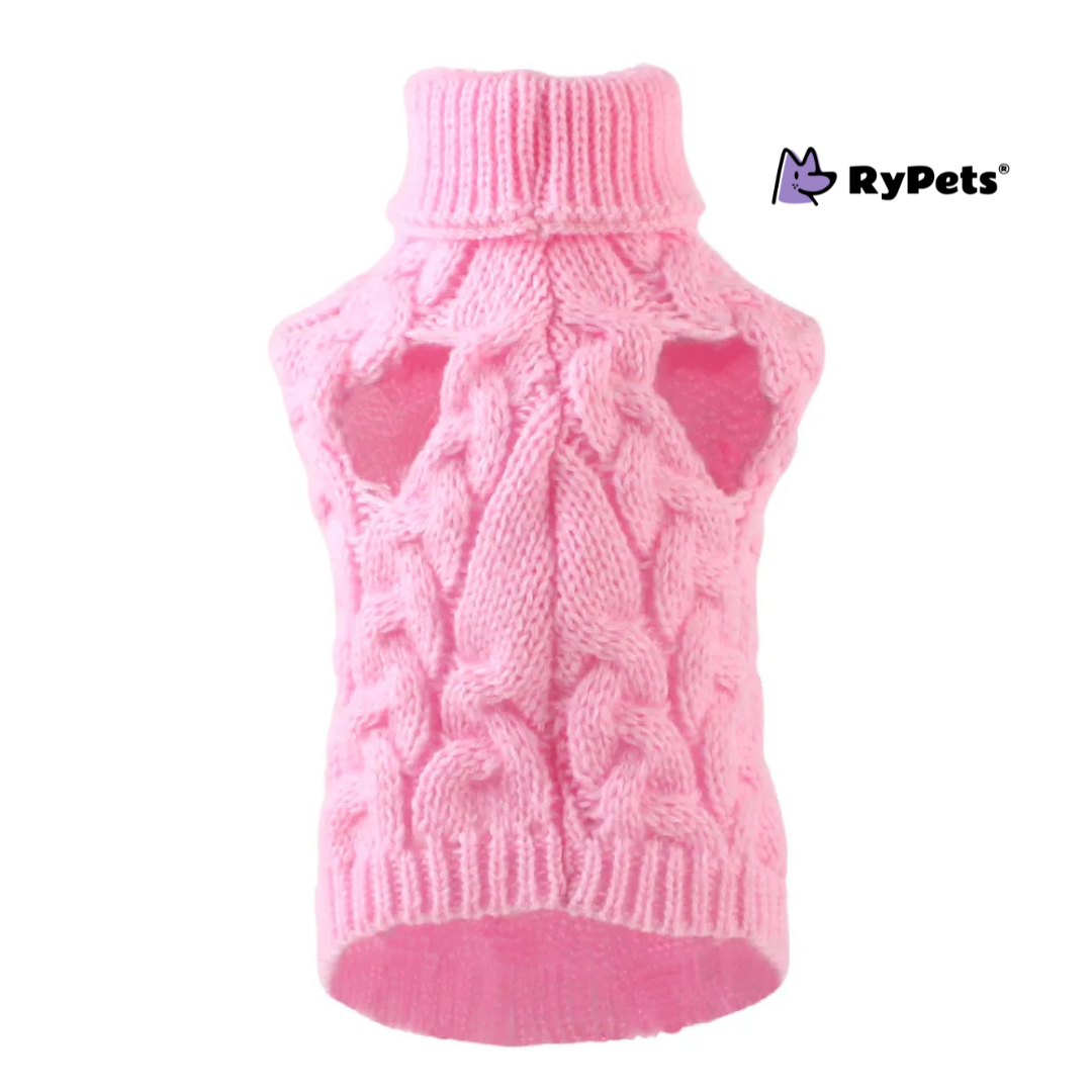 CozyTail Winter Sweater for Small Dogs