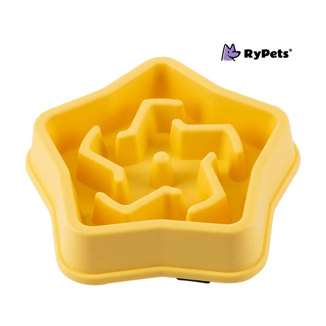 Pet Cat Dog Slow Food Bowl