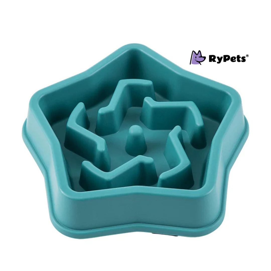 Pet Cat Dog Slow Food Bowl