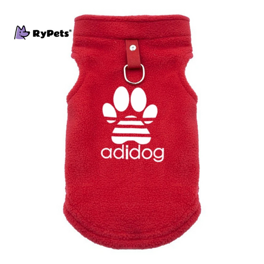 Soft Fleece Dog Pullover Jacket for Small Dogs - French Bulldog & Pug Coats