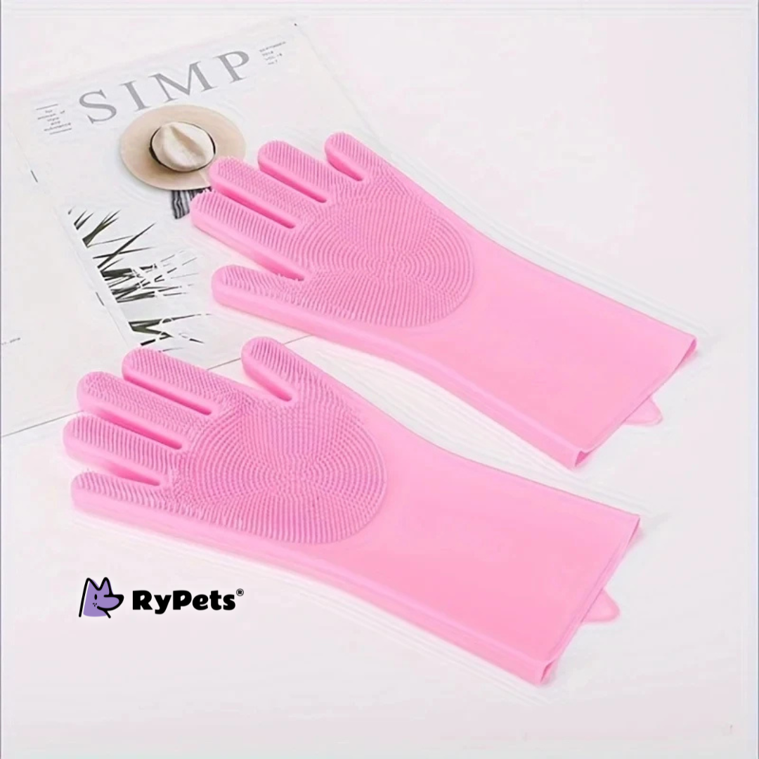 Pet Grooming Cleaning Gloves