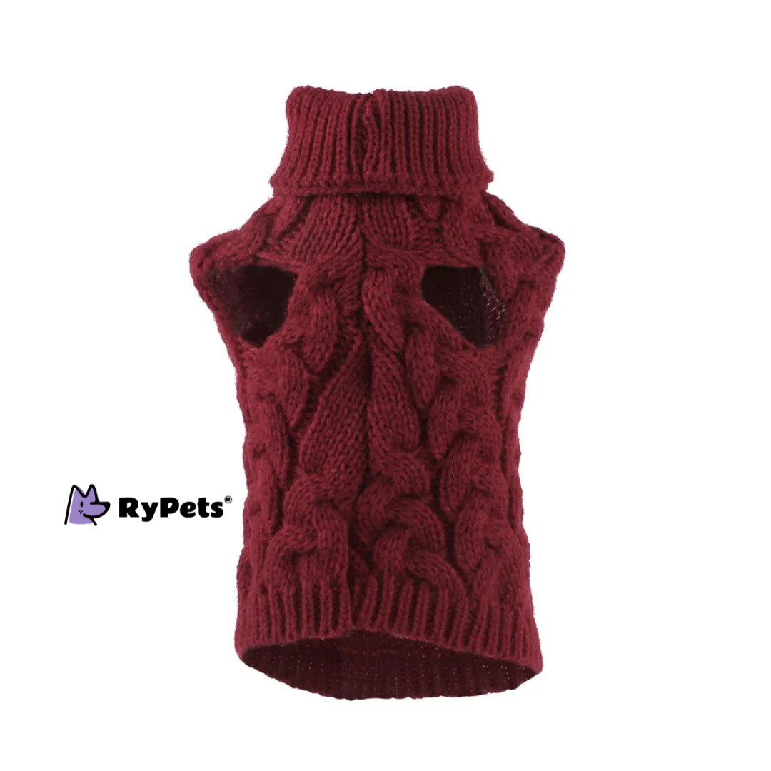 CozyTail Winter Sweater for Small Dogs