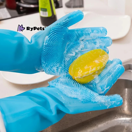 Pet Grooming Cleaning Gloves