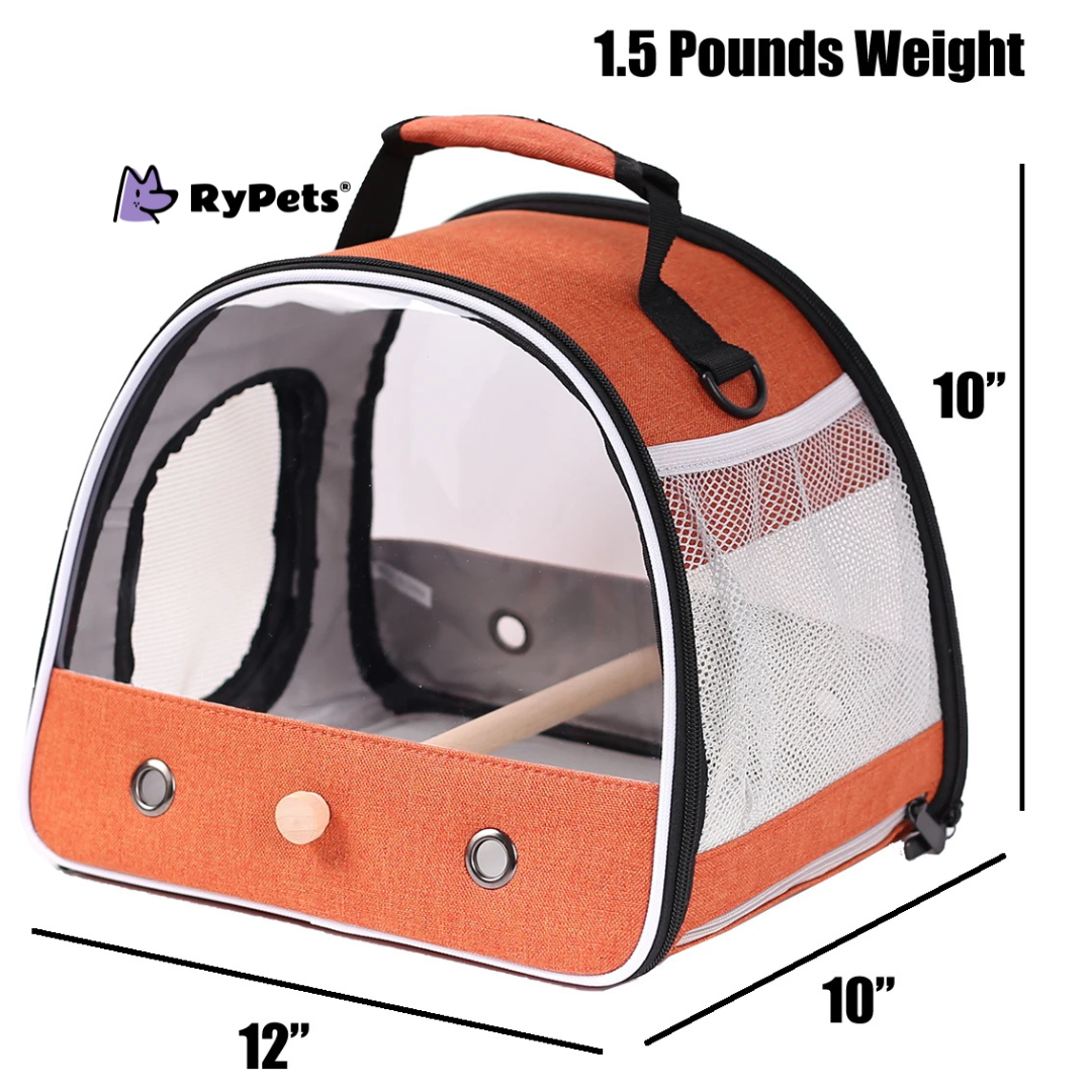 Small Pet Backpack – Portable Travel Carrier for Birds & Small Pets