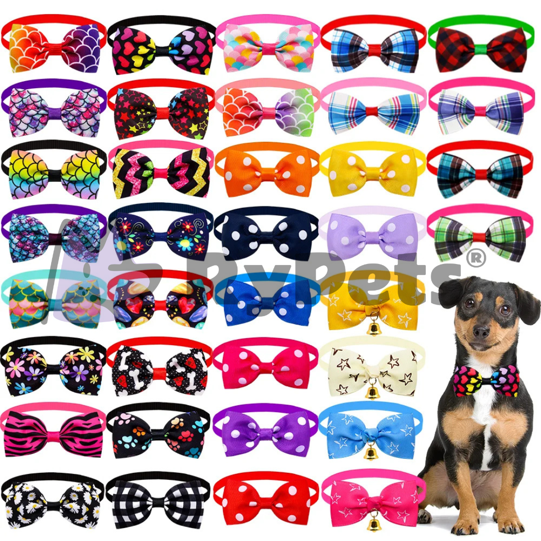 20pcs Dog Bow Tie Accessories