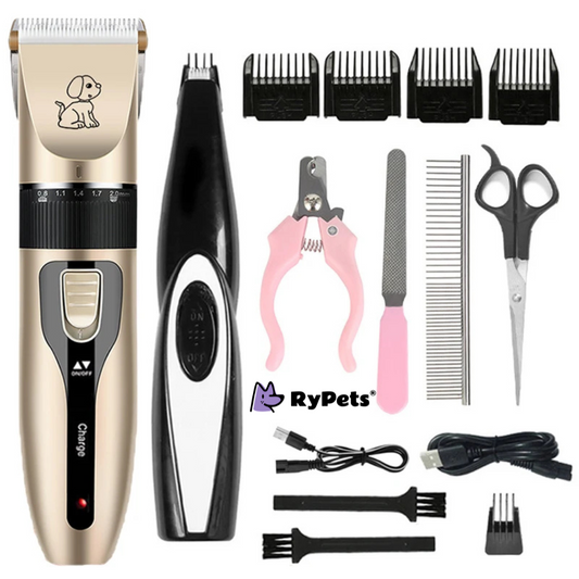 Professional Cat Dog Hair Clipper Grooming Kit