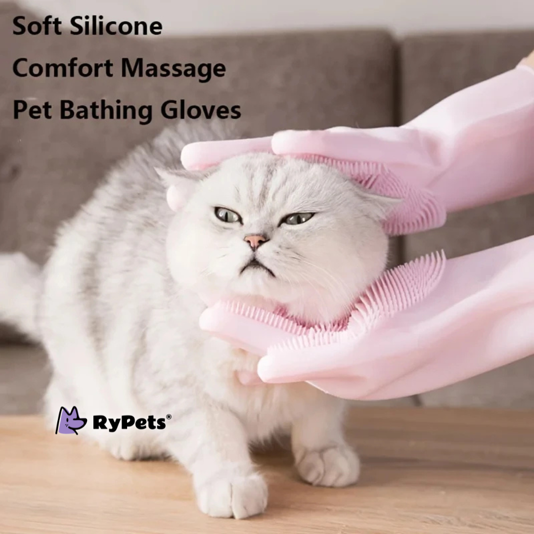 Pet Grooming Cleaning Gloves