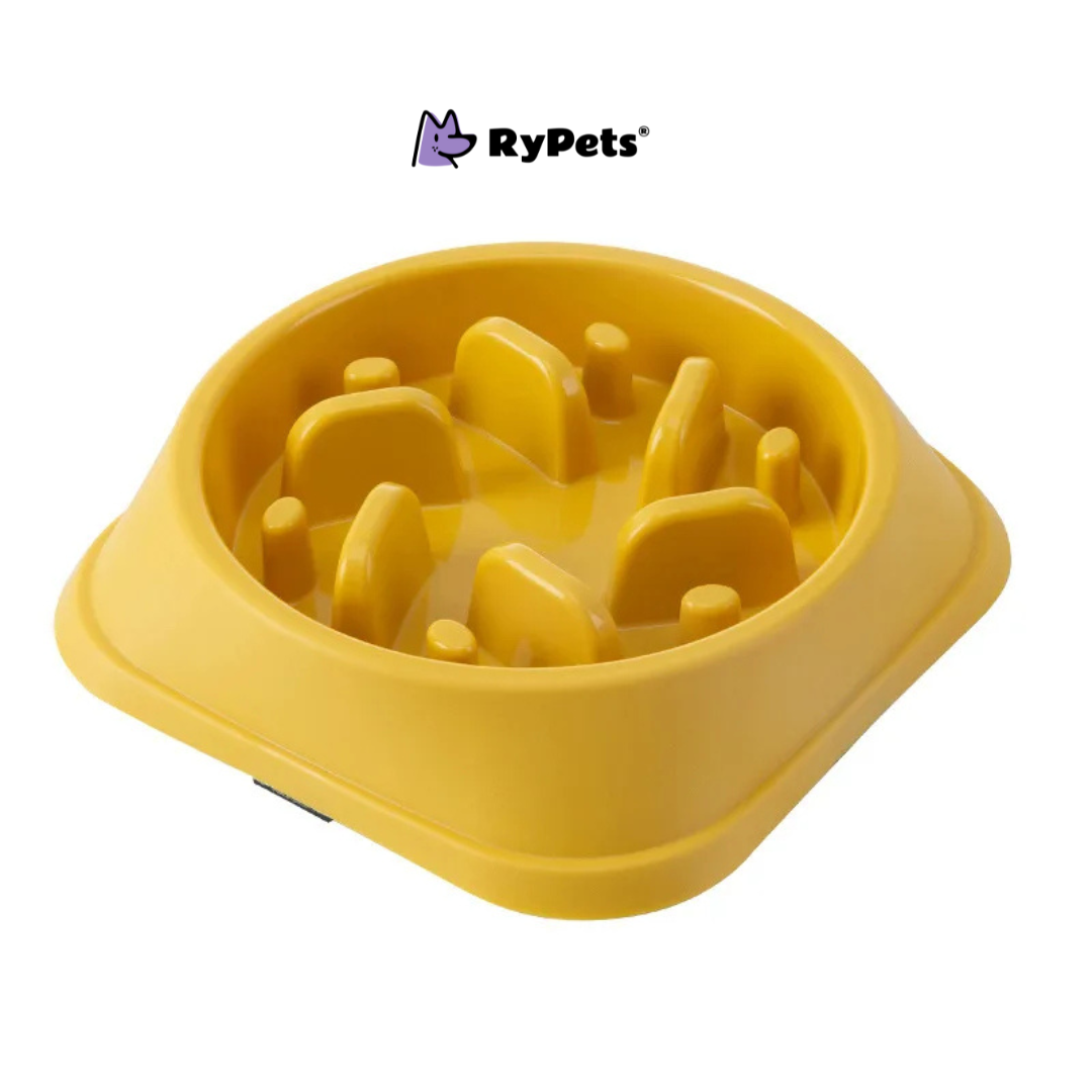 Pet Cat Dog Slow Food Bowl