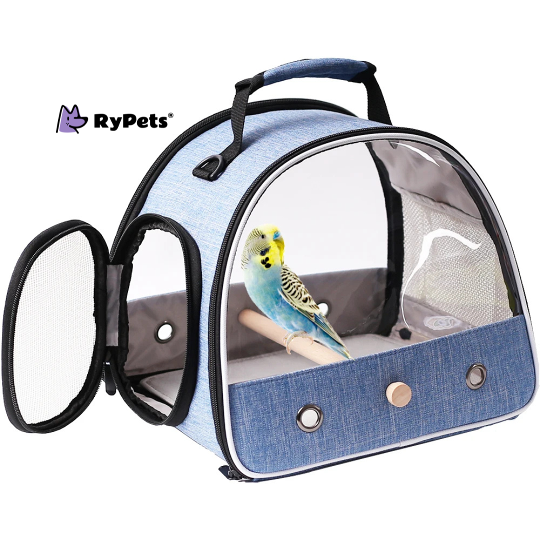 Small Pet Backpack – Portable Travel Carrier for Birds & Small Pets