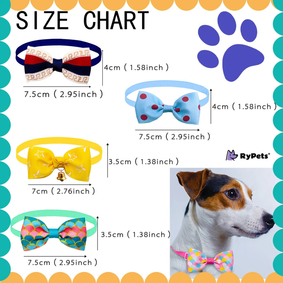 20pcs Dog Bow Tie Accessories