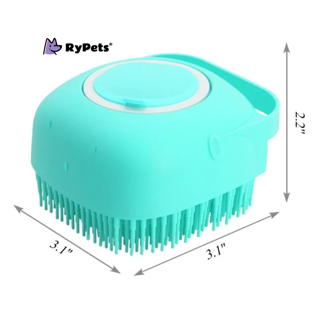 PetEase 2-in-1 Silicone Shampoo Brush