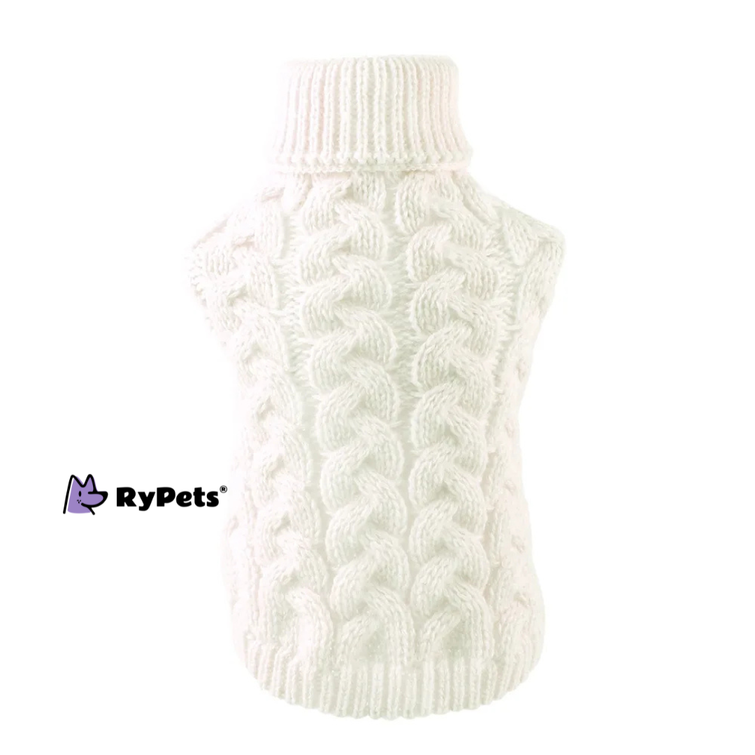 CozyTail Winter Sweater for Small Dogs