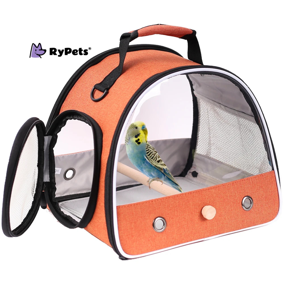 Small Pet Backpack – Portable Travel Carrier for Birds & Small Pets