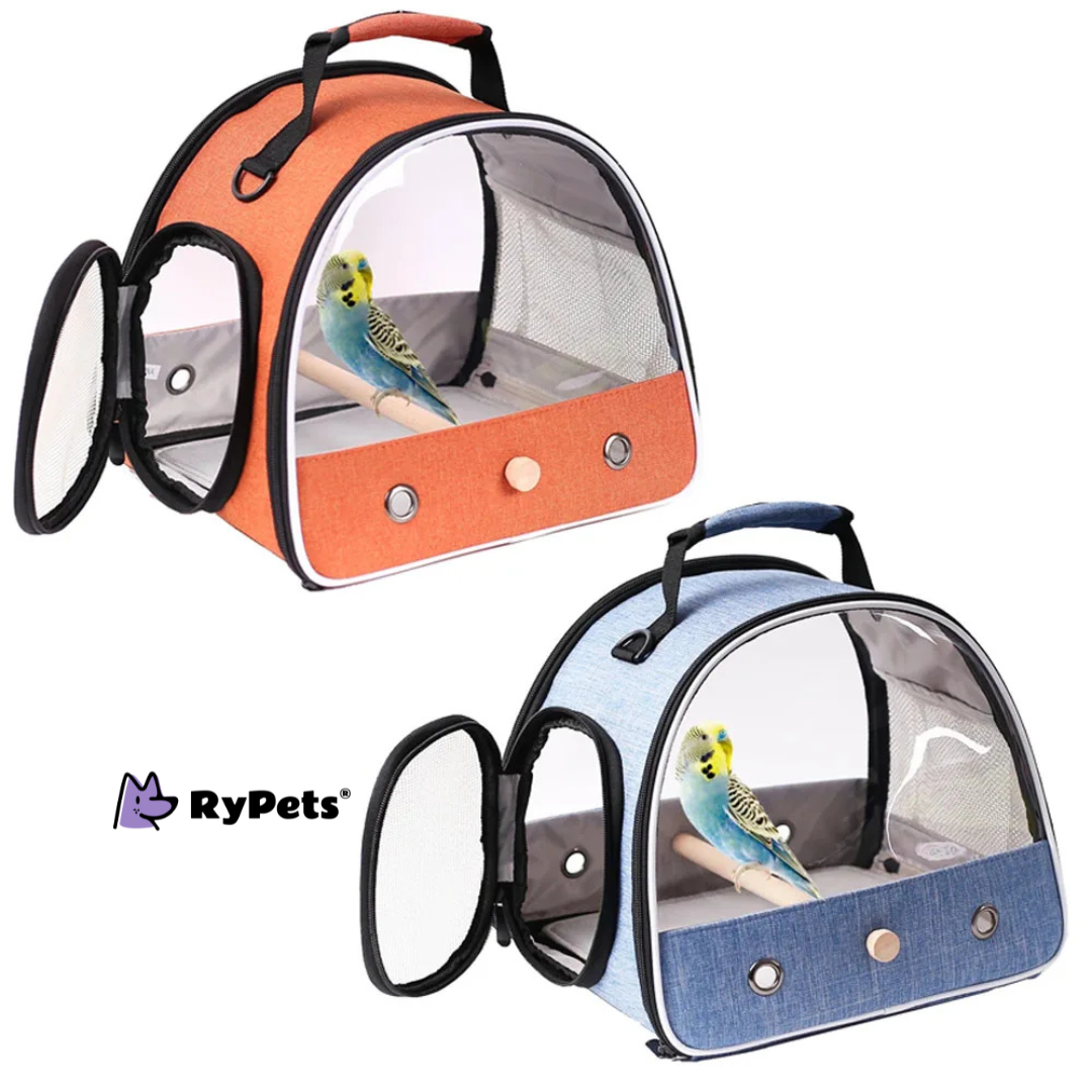 Small Pet Backpack – Portable Travel Carrier for Birds & Small Pets